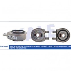 YAĞ SOĞUTUCUSU ACCENT 03-06 / GETZ 03-05 / SANTAFE / TUCSON / SPORTAGE DİZEL YAĞ SOĞUTUCUSU ACCENT 03-06 / GETZ 03-05 / SANTAFE / TUCSON / SPORTAGE DİZEL